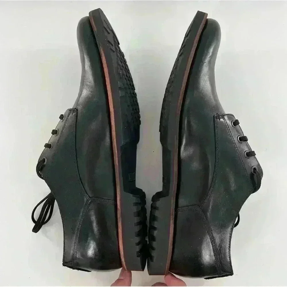 Timberland mens kendrick oxfords size 11.5 46.5 black leather waterproof